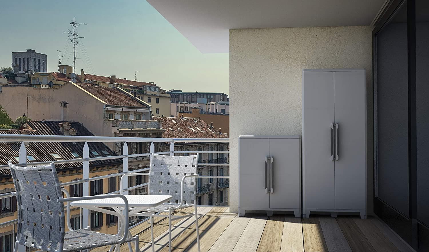 Armoire extérieur balcon étanche : les modèles qui